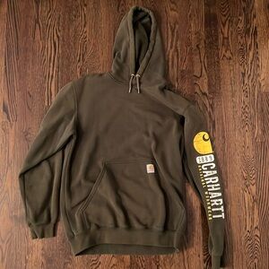 Men’s olive carhartt hoodie